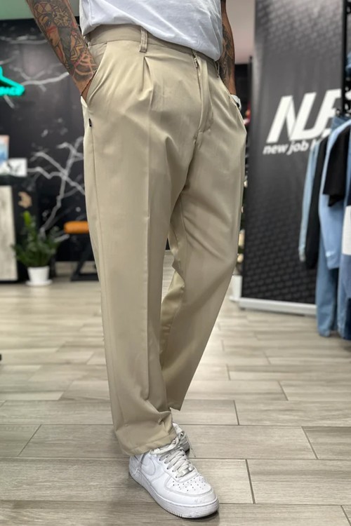 PANTALONE HARLEMG BEIGE 