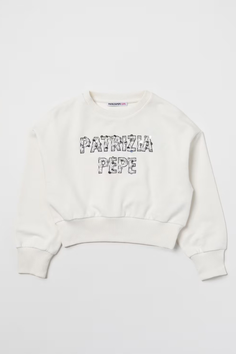 Patrizia Pepe FELPA 7M0759/J095 BIANCO