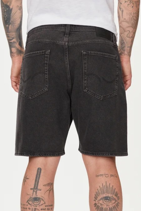 BERMUDA 12250235 BLACK DENIM