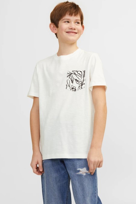 T- SHIRT 12253977 BIANCO