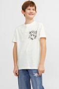 Jack&jones T- SHIRT 12253977 BIANCO foto 2