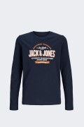 Jack&jones T-SHIRT 12258882 NAVY BLAZER foto 1