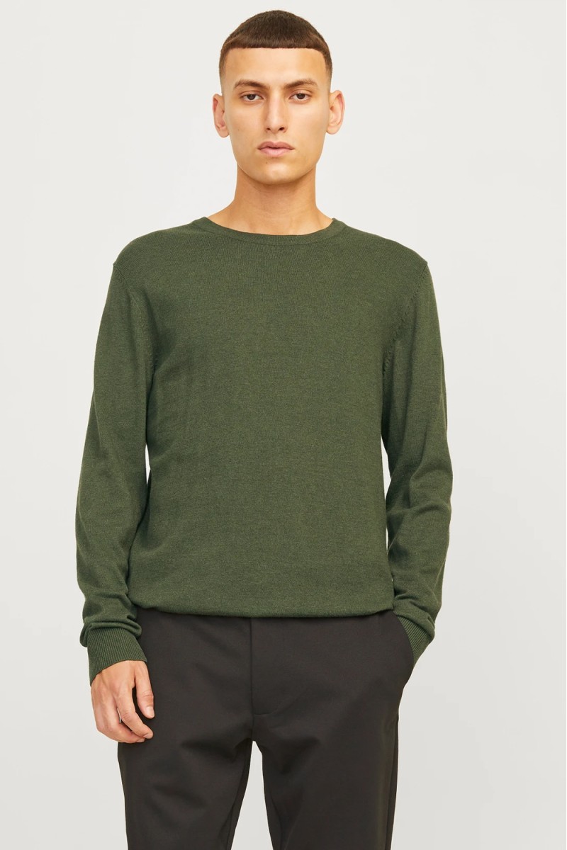 Jack&jones KNIT 12208364 KOMBU GREEN