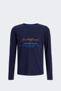 Jack&jones T-SHIRT 12258153 NAVY BLAZER foto 1