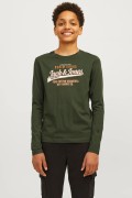 Jack&jones T-SHIRT 12258880 KOMBU GREEN foto 2