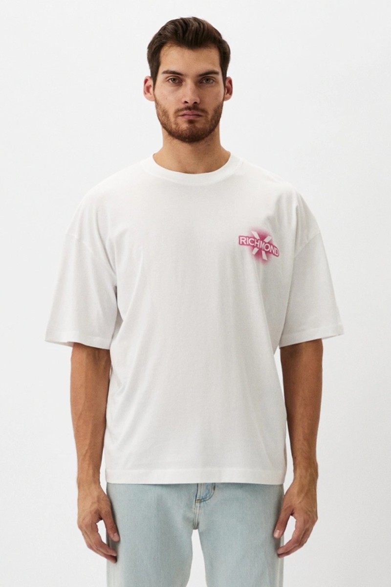 Richmond T-SHIRT UMP24051TS WHITE