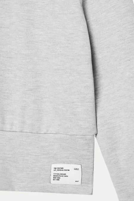 SWEATSHIRT 15331363 LIGHT GREY MELANGE