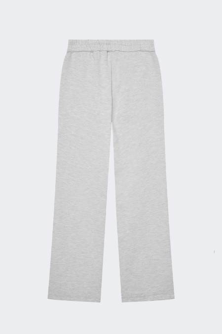 TROUSERS 15331364 LIGHT GREY MELANGE