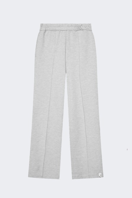 TROUSERS 15331364 LIGHT GREY MELANGE