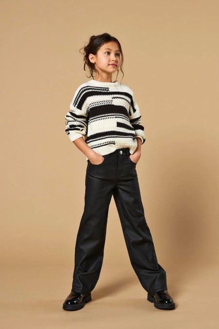 TROUSERS 15302765 BLACK