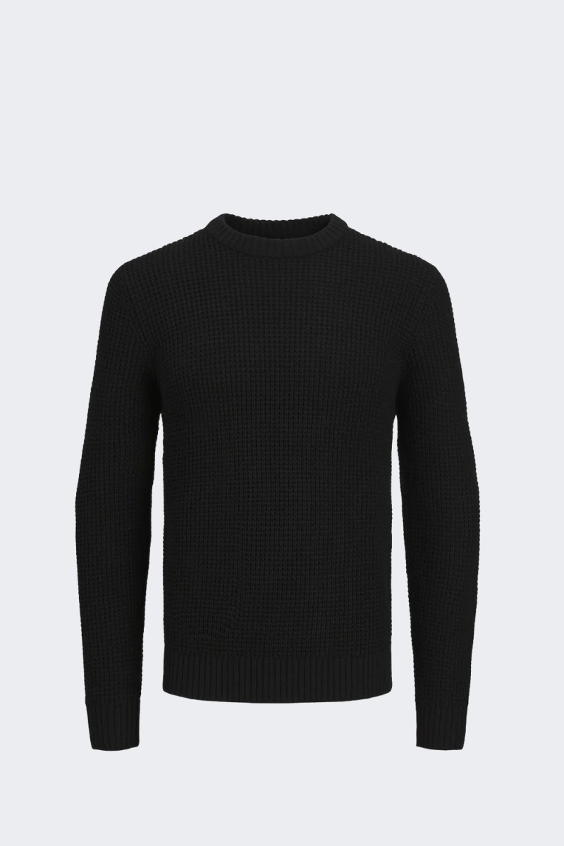 Jack&jones KNIT 12258695 BLACK