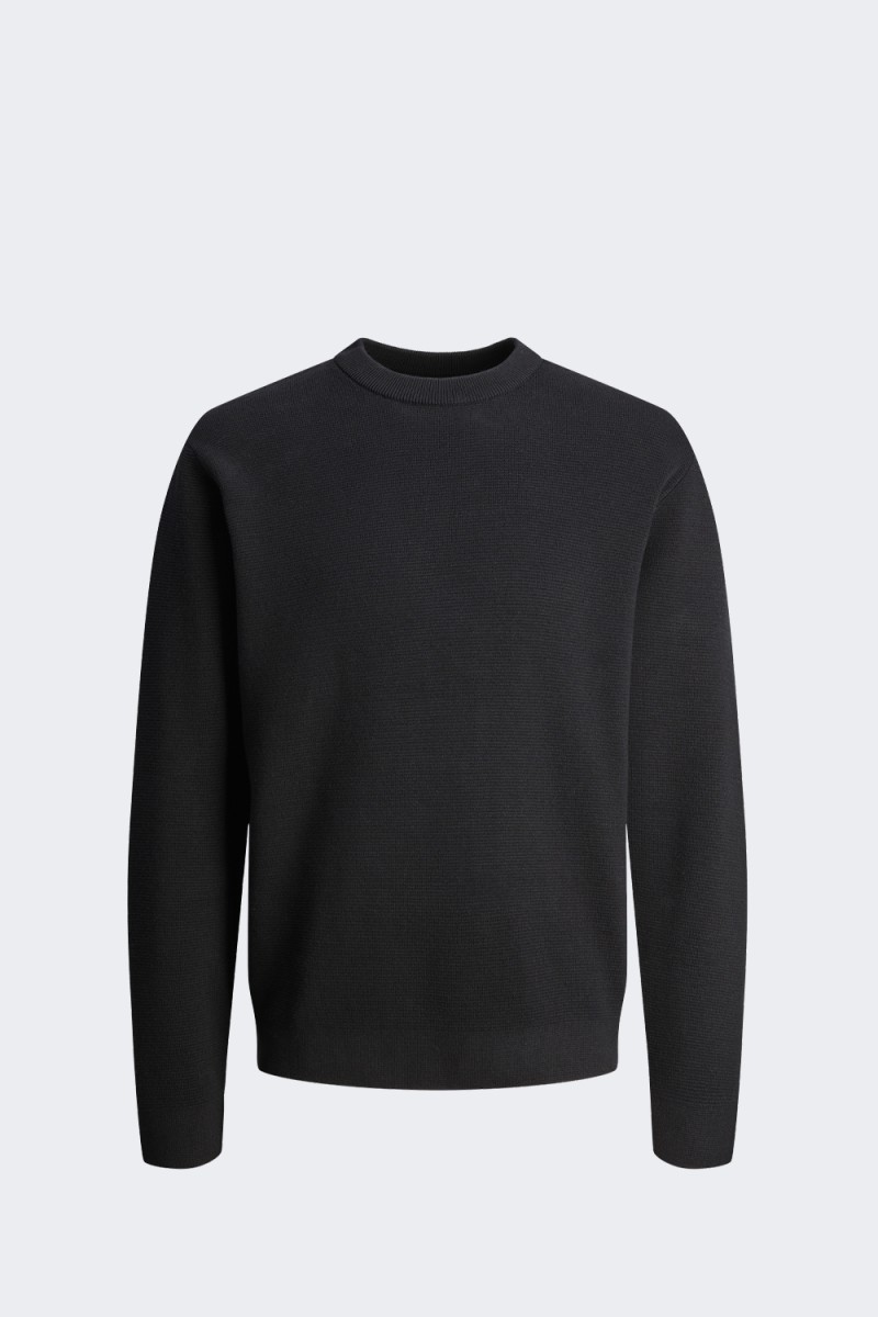 Jack&jones KNIT 12259666 BLACK BEAUTY