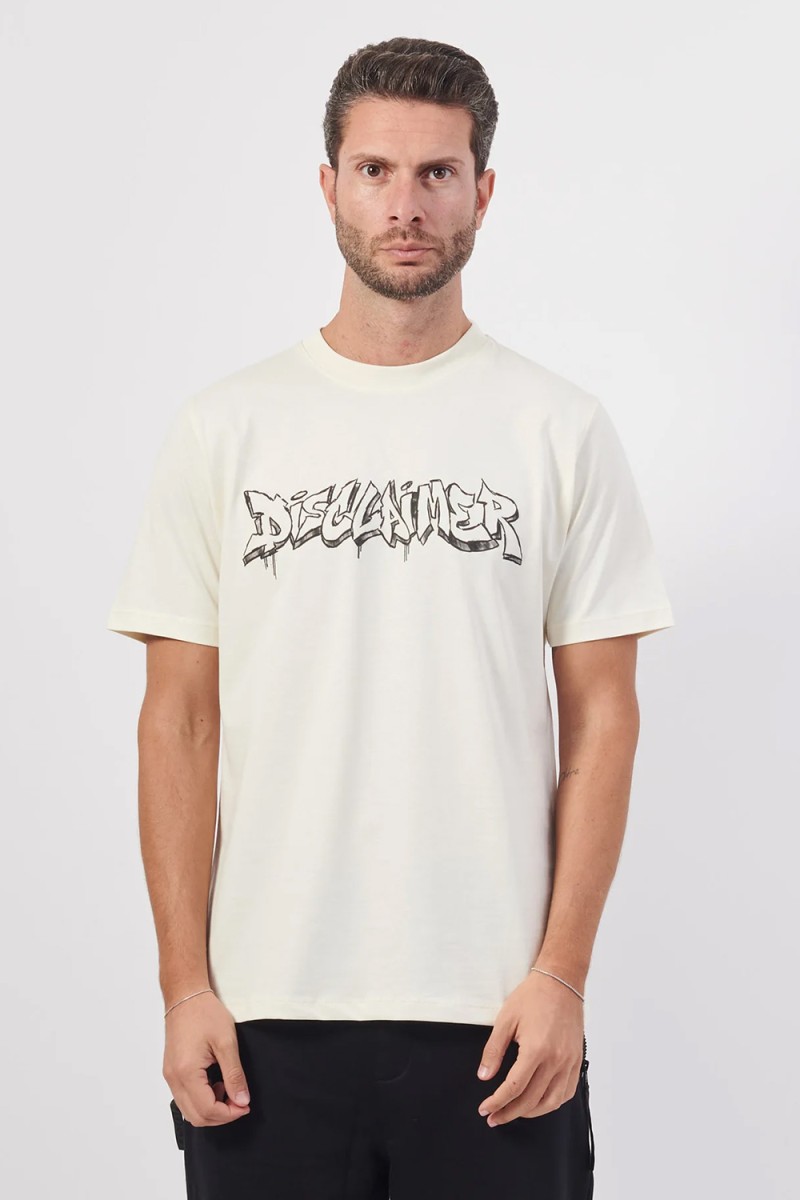 Disclaimer T-SHIRT 24IDS54521 LATTE-NERO