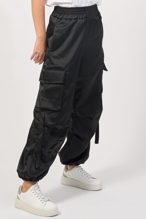 PANTALONE 24IDS54726 NERO