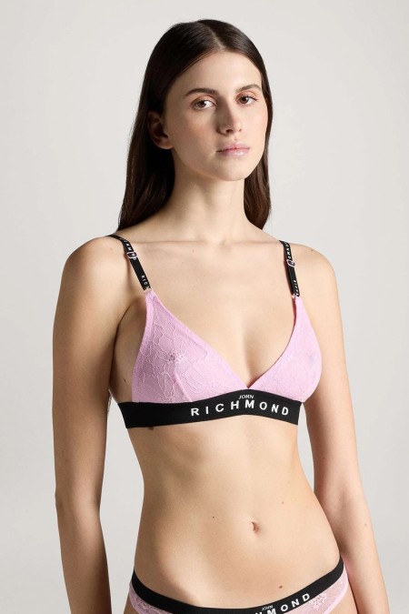 BRA PIZZO BIPACK HWP24009RE BLACK/PINK