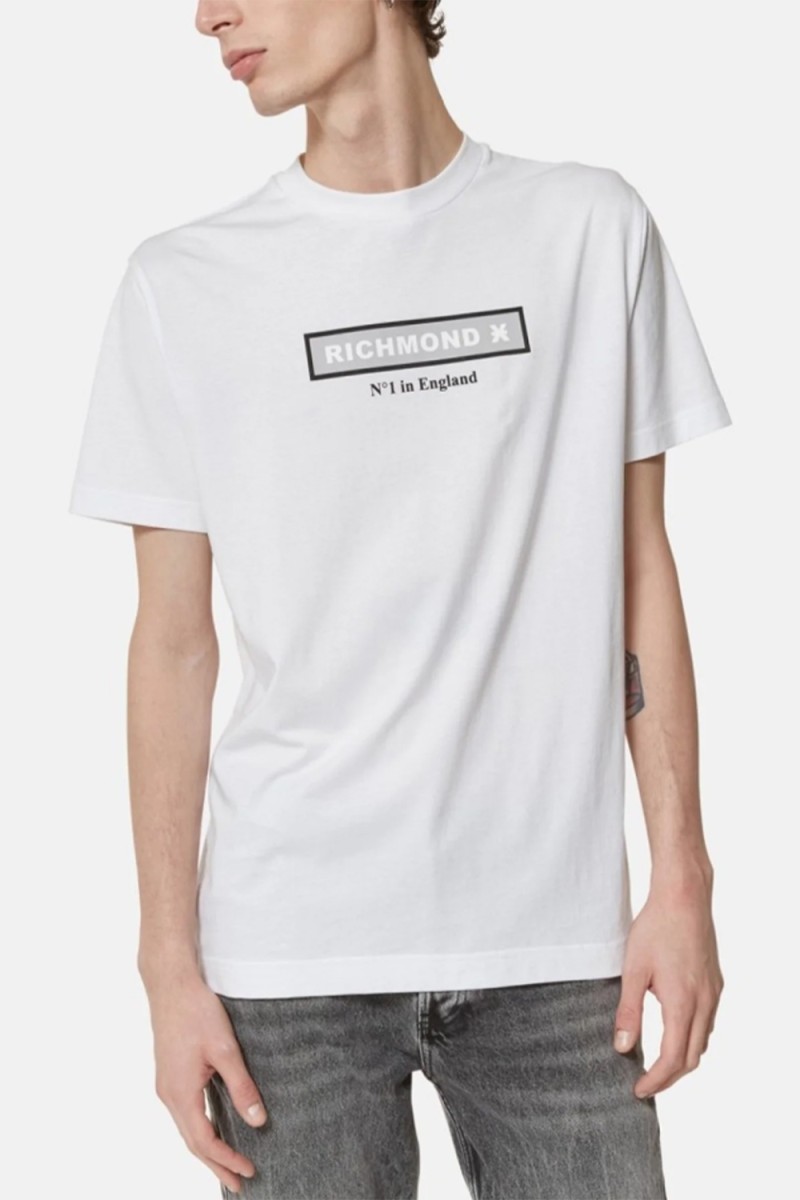 Richmond T-SHIRT UMP25240TS WHITE 