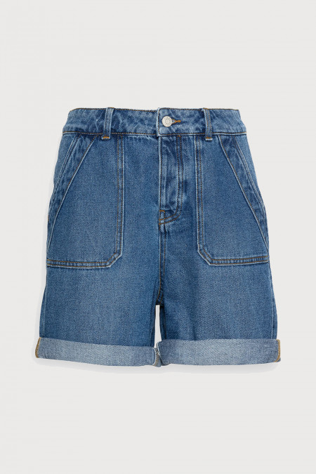 SHORTS 12208974 DENIM