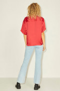 Jjxx SHIRT SATIN 12200153 BRIGHT ROSE foto 2