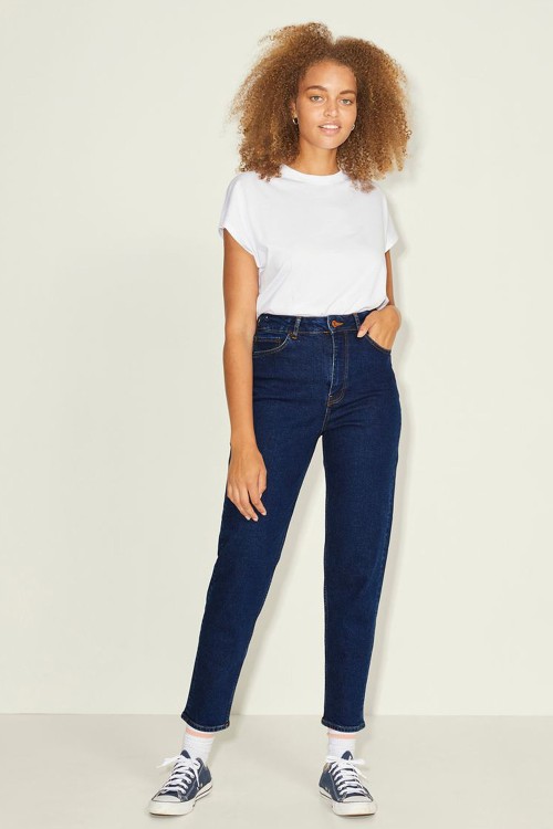 MOM JEANS 12203866 DARK...