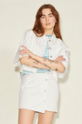 Jjxx CROPPED SHIRT 12212904 BIANCO foto 2