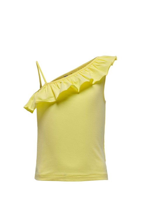 TOP MONOSPALLA 15258202 GIALLO