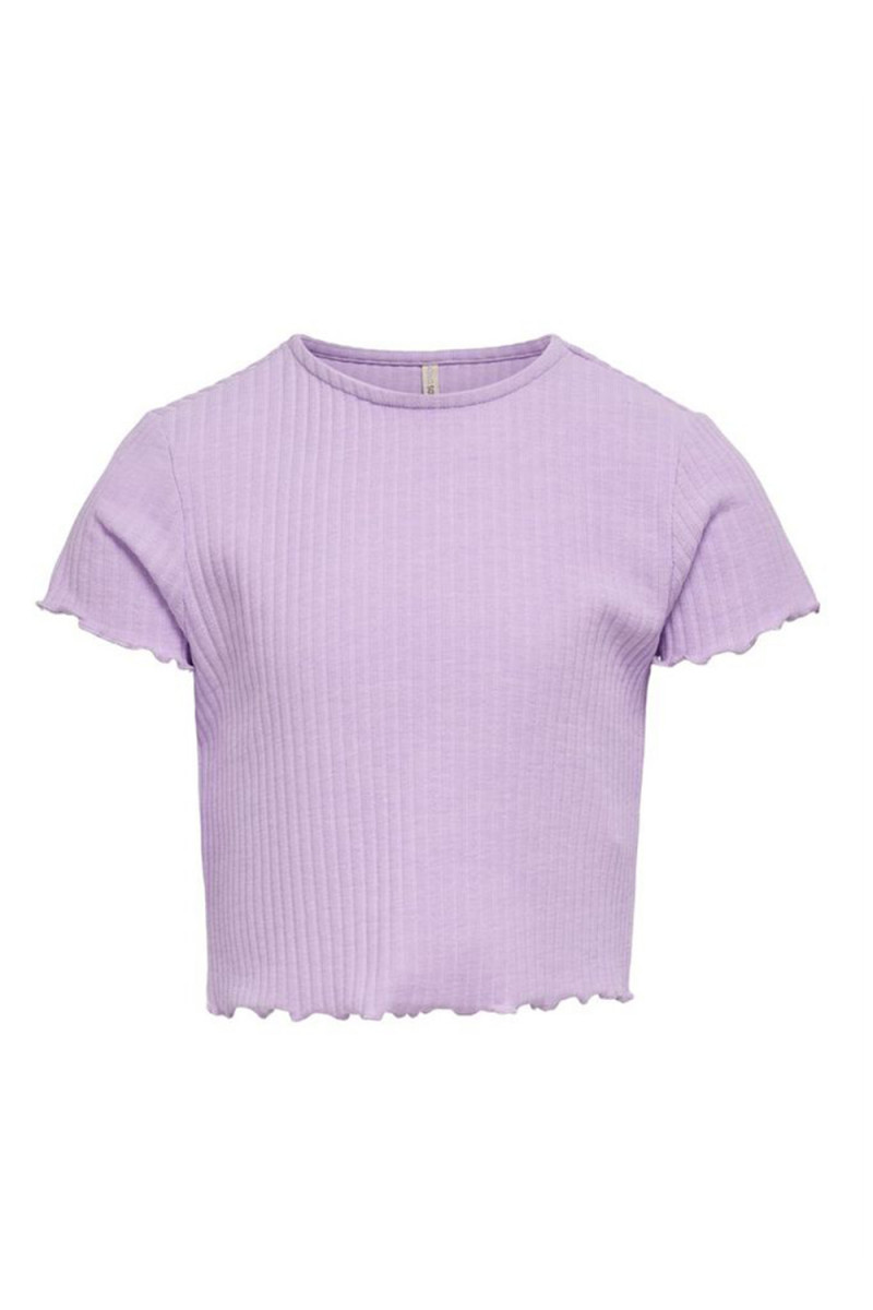 Only MAGLIA A COSTINE 15225338 CHALK VIOLET