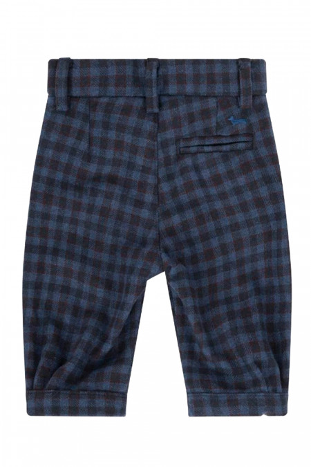 PANTALONI QUADRETTATI JLW001 BLU 