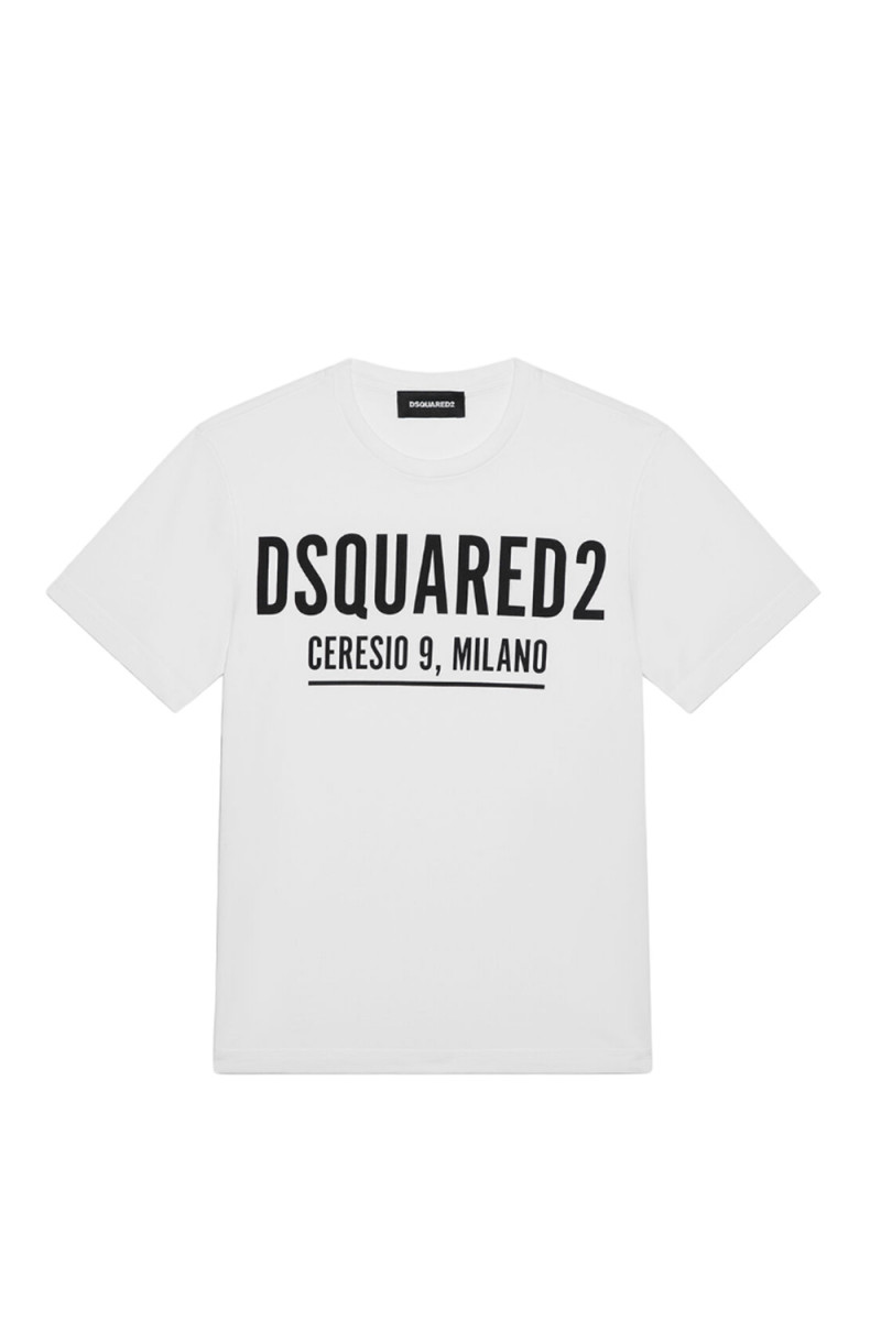 Dsquared D2T752U RELAX T-SHIRT DQ0728-D002F BIANCO