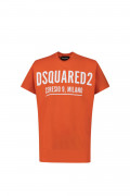 Dsquared D2T752U RELAX T-SHIRT DQ0728-D002F ARANCIONE foto 1