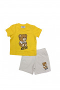 Moschino SET T-SHIRT / SHORT BASIC MPG00M GIALLO foto 1