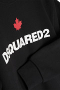 Dsquared D2LS10U SLOUCH FIT FELPA DQ1393-D008M NERO foto 3