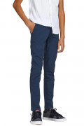 Jack&jones PANTALONE ELEGANTE LINO 12200497 BLU foto 2