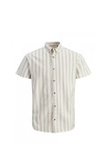 Jack&jones CAMICIA MANICA CORTA RIGATA 12223328 CROCKERY foto 1