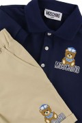 Moschino POLO+SHORTS MUG00S BLU / BEIGE foto 3