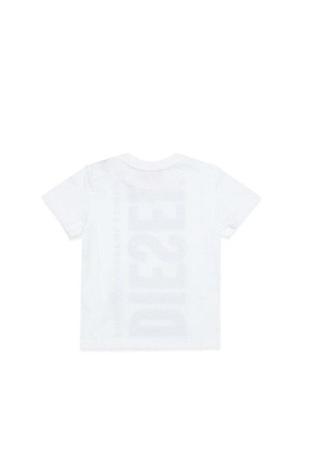 TANTYB T-SHIRT LOGO FRONTALE GRANDE EK00347-00YI9 K100 - BIANCO