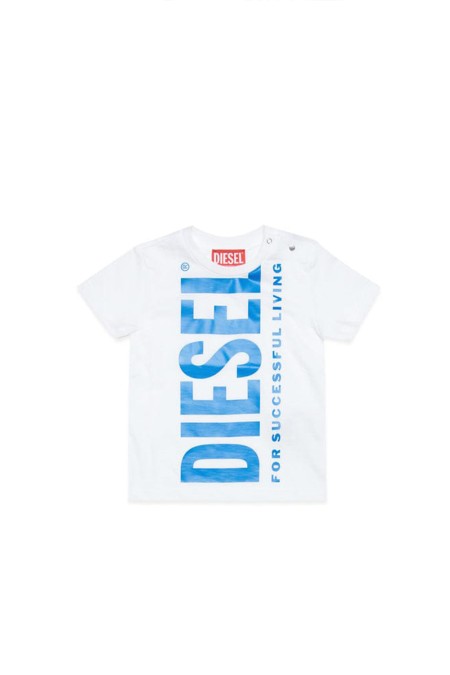 TANTYB T-SHIRT LOGO FRONTALE GRANDE EK00347-00YI9 K100 - BIANCO