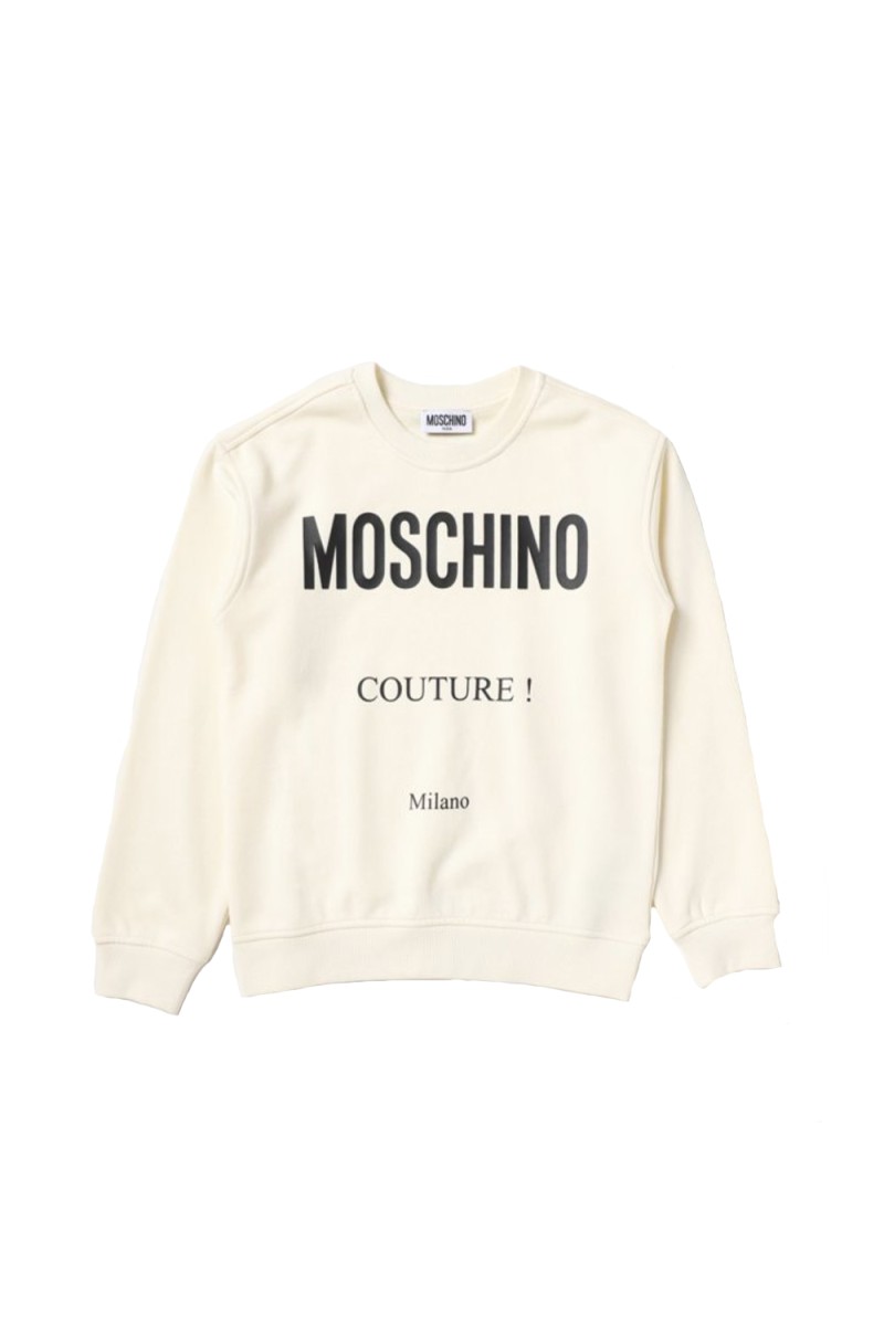 Moschino FELPA HNF06O-LCA23 MILK CREAM