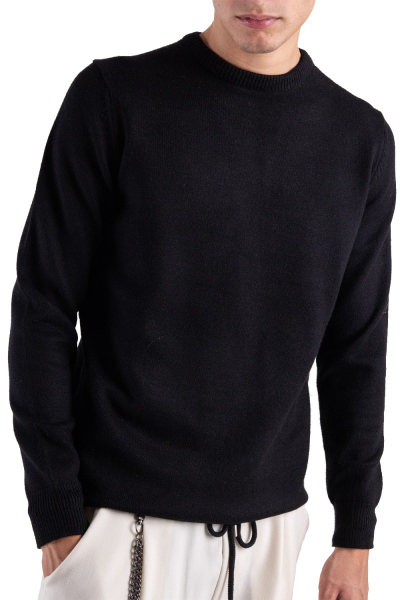 Over-d PULLOVER PARICOLLO OC1F0W0M15 NERO