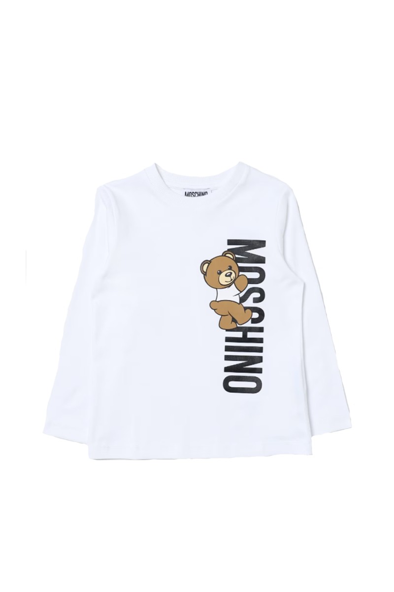 Moschino T SHIRT HPO00J-LAA02K BIANCO