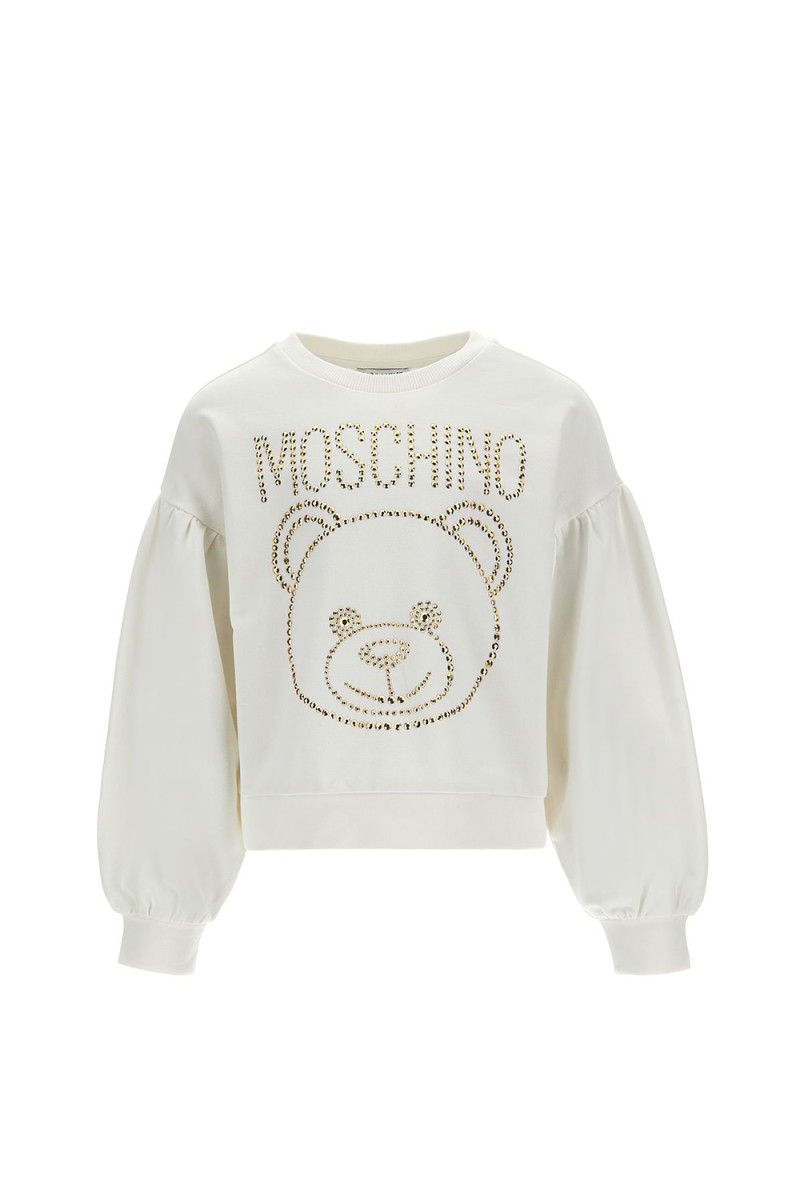 Moschino FELPA HDF05R-LDA11J BIANCO