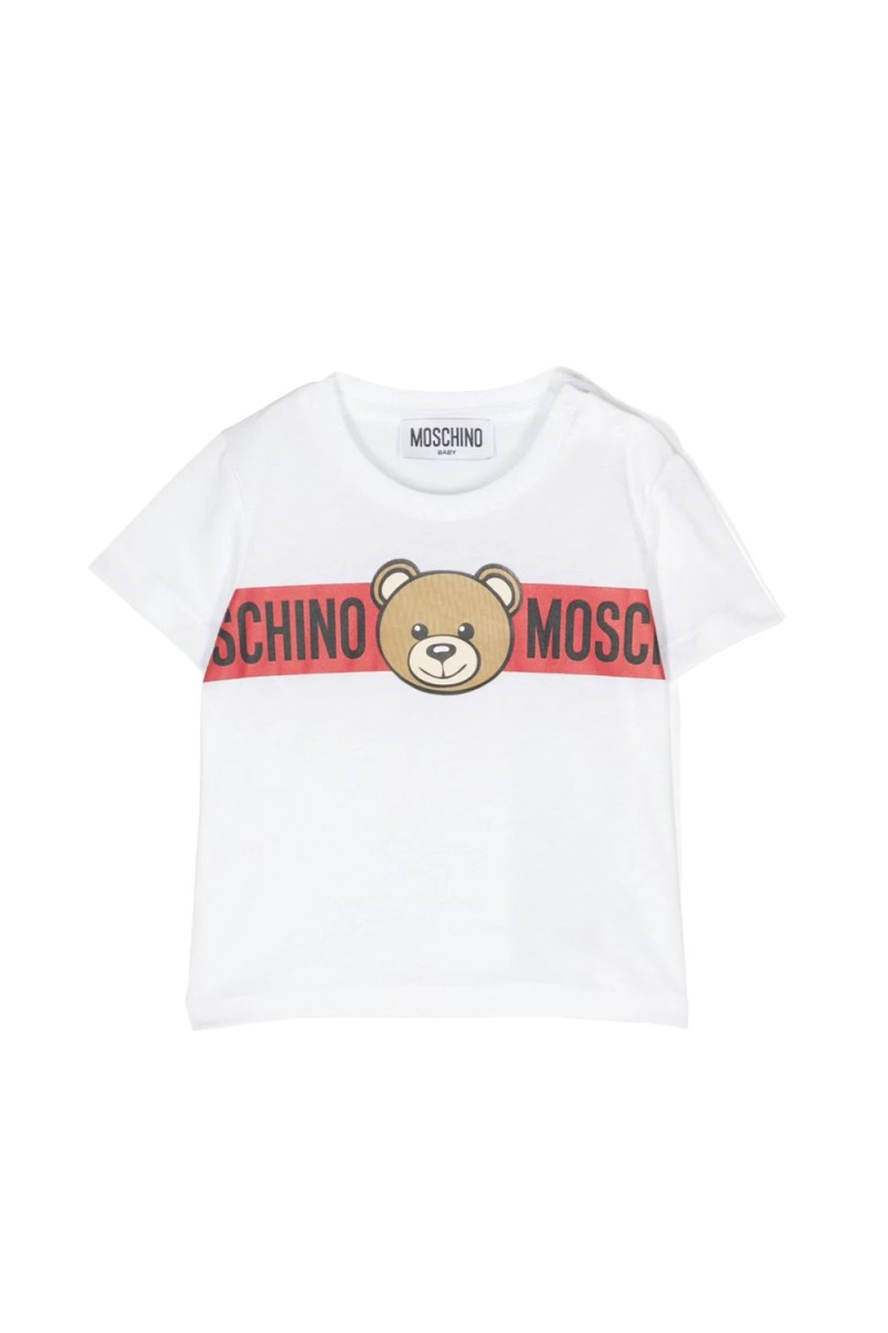 Moschino T SHIRT MUM03V-LAA03 BIANCO