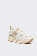 Gold&Gold SNEAKERS ZEPPA A24GB833 BIANCO ORO foto 2