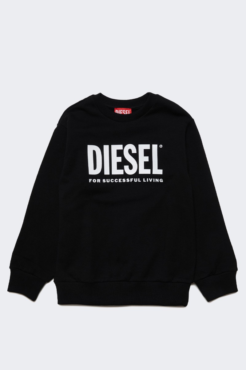 DIESEL Felpa J01543 kyavf Nero Bambino