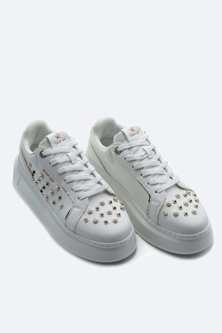 SNEAKERS SASS240723 BIANCO GOLD