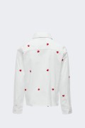 Only CAMICIA CUORI 15317047 BIANCO foto 2