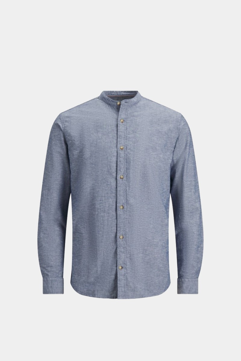 Jack&jones CAMICIA 12223340SS24 AZZURRO