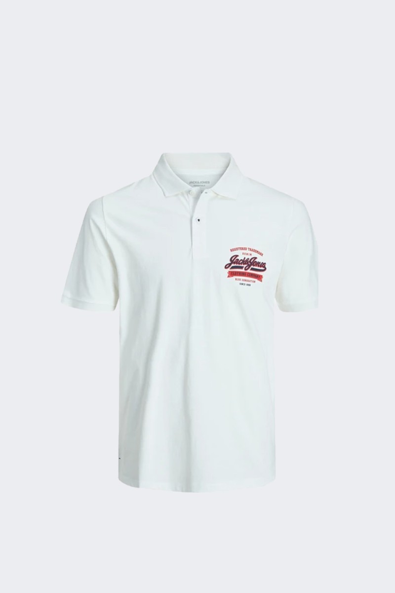 Jack&jones POLO 12249155 BIANCO