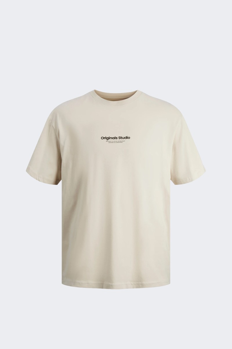 Jack&jones T-SHIRT 12242827 BEIGE