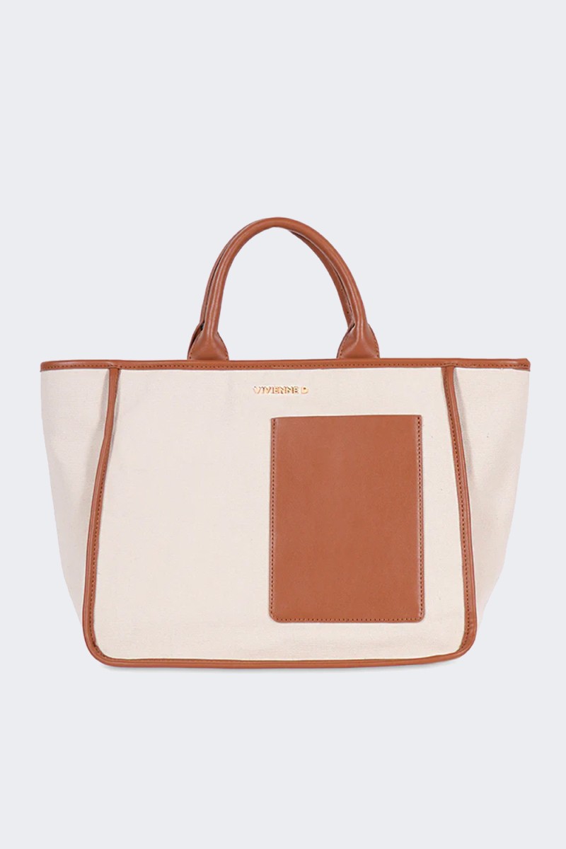 Vivienne D BORSA V066 BEIGE