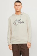 Jack&jones FELPA 12247796 BEIGE foto 2